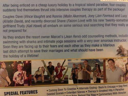 DVD - Couples Retreat - Vaughn, Bateman, Bell
