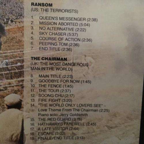 CD - Ransom The Chairman - Soundtrack to