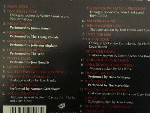 CD - Apollo 13 - Music From The Motion Picture