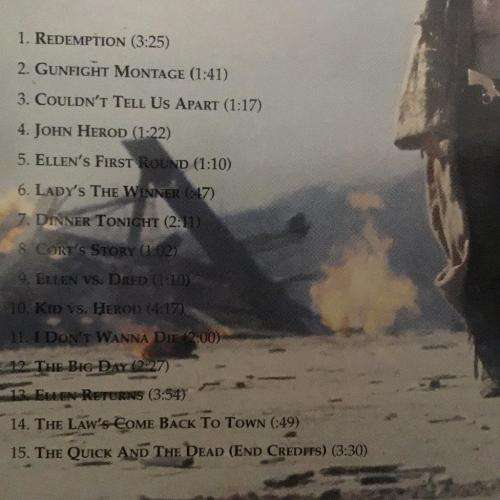 CD - The Quick And The Dead - Original Motion Picture Soundtrack