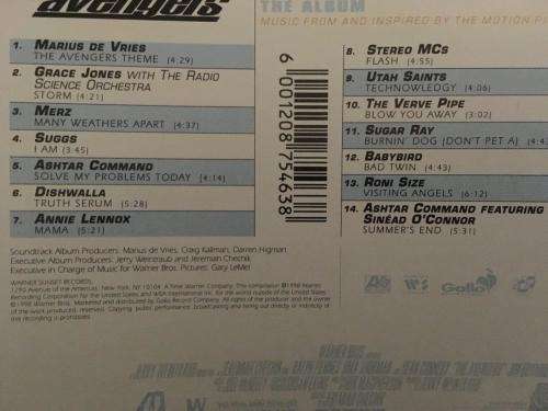 CD - The Avengers The Album - Music From and Inspired by the Motion Picture