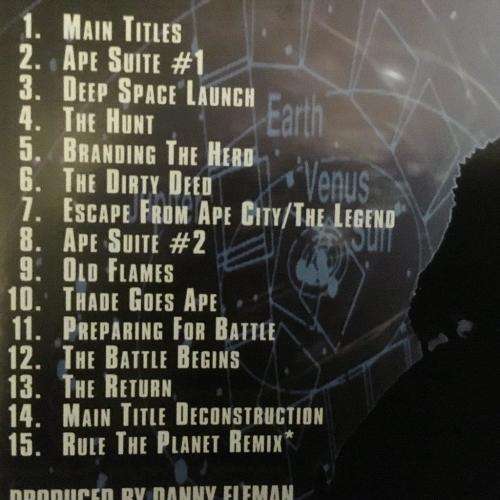 CD - Planet of the Apes - Original Motion Picture Soundtrack