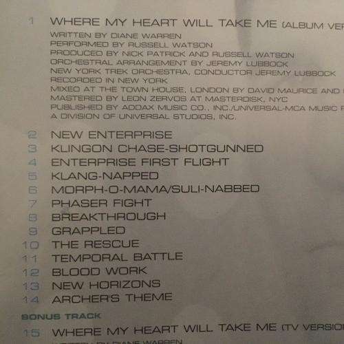 CD - Enterprise - Music from the Original Television Soundtrack