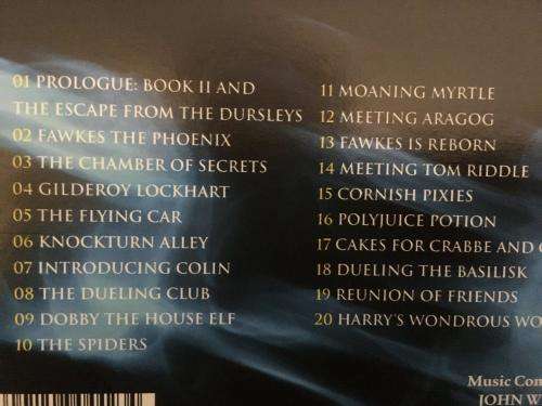 CD - Harry Potter And The Chamber of Secrets - Music From and Inspired By The Motion Picture
