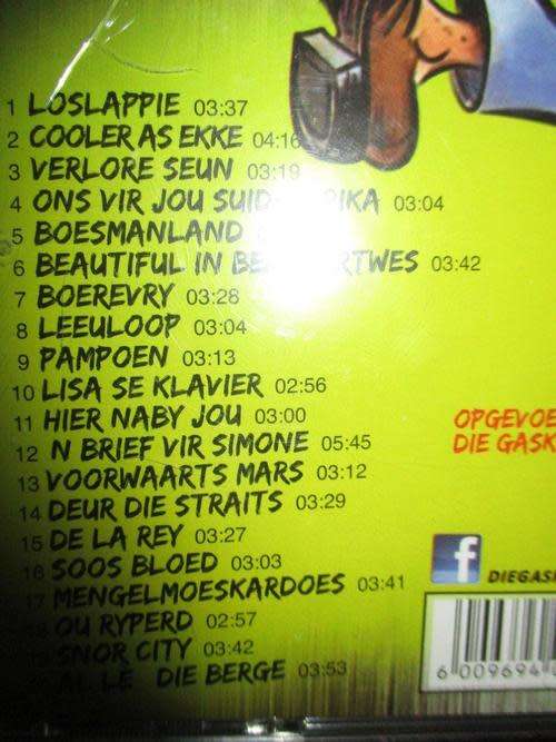 CD - Republiekgees - Die Gaskunstenaars