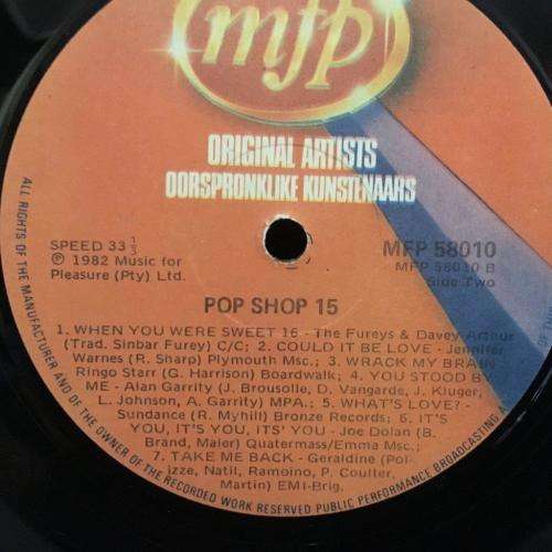 LP - POP SHOP - VOL. 15