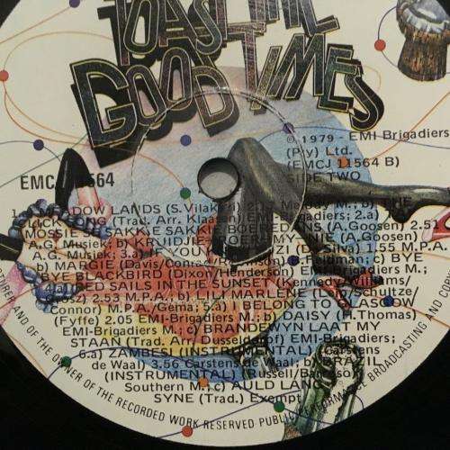LP - Toast The Good Times Various Artists