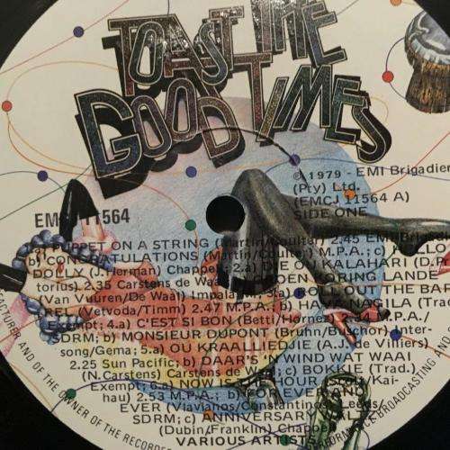 LP - Toast The Good Times Various Artists