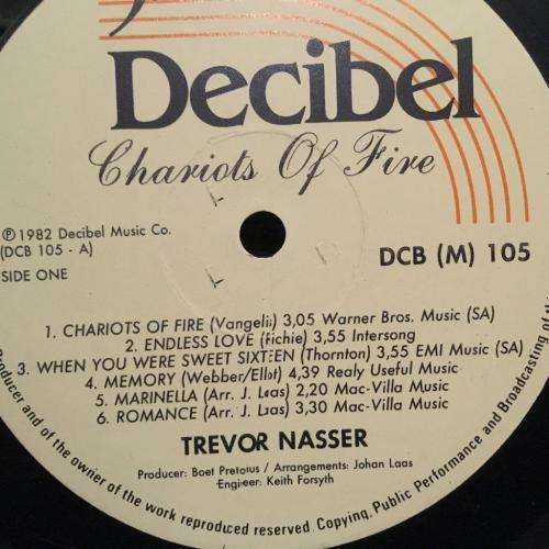 LP - Trevor Nasser - Chariots of Fire