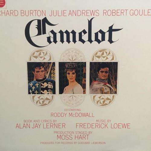 LP - Camelot - Original Braodway Cast