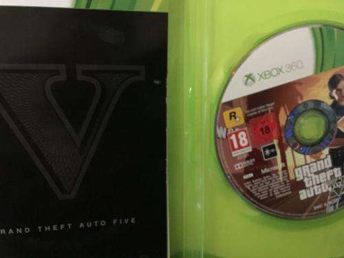 Xbox 360 - Grand Theft Auto V - GTA Five.