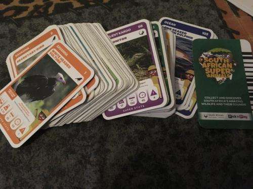 Pick n Pay South African Super Animals Series 2 Complete Set of 108 Cards