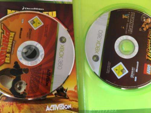 Xbox 360 - Indiana Jones The Original Adventures & Kung Fu Panda (Bundle)
