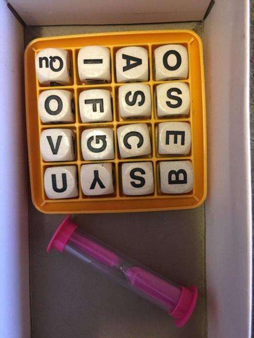 Vintage Boggle - Parker Brothers Made in South Africa under Licence to Parker USA