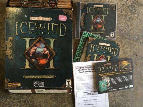 PC - Icewind Dale II A Baldurs Gate Engine Adventure (Big Box Game Windows 95 - ME)