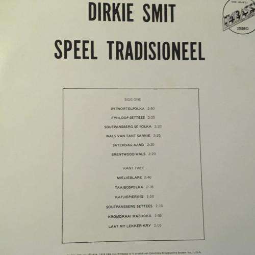 LP - Dirkie Smit - Speel Tradisioneel