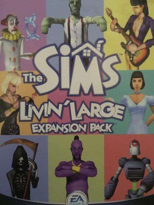 PC - The Sims  - Livin` Large Expansion Pack