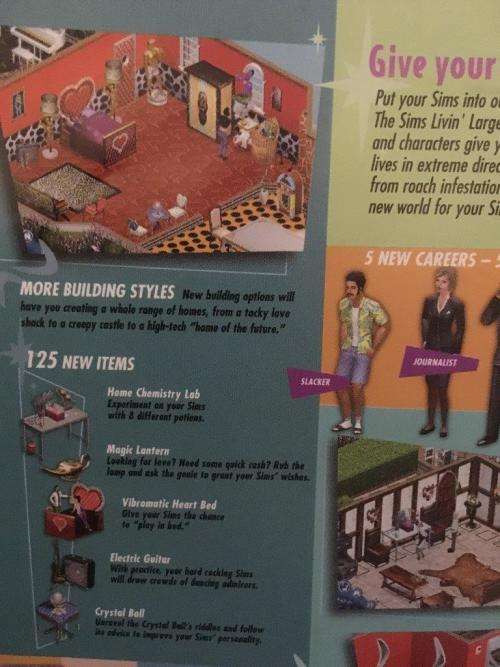 PC - The Sims  - Livin` Large Expansion Pack