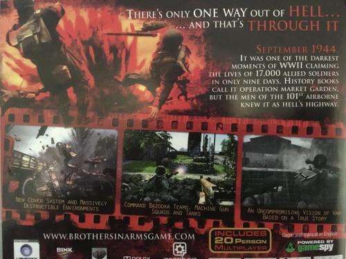 PS3 - Brothers In Arms Hell`s Highway