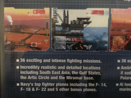 PS2 - Top Gun Combat Zones