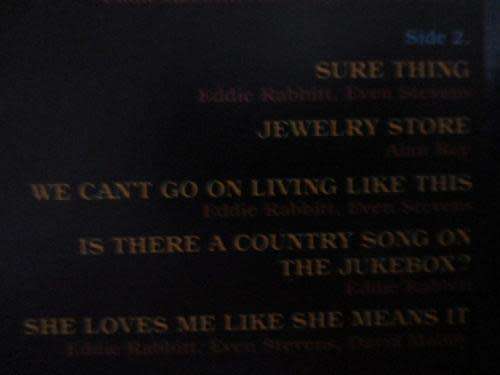 LP -  Eddie Rabbitt - Rabbitt