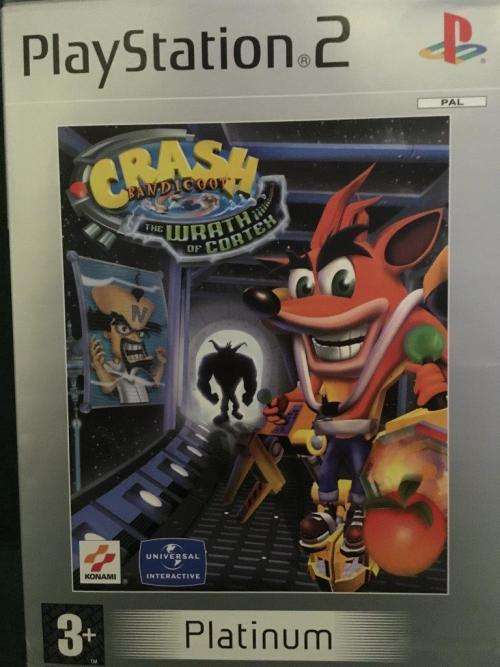 PS2 - Crash Bandicoot The Wrath of Cortex - Platinum
