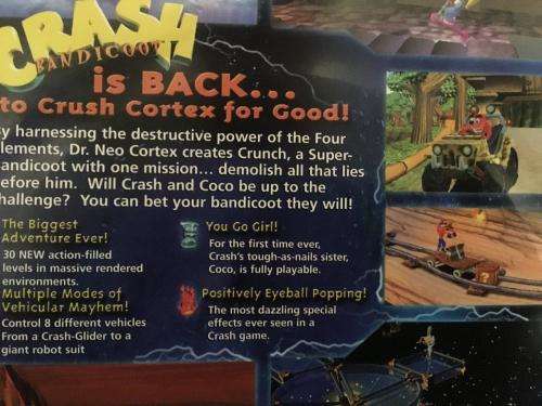 PS2 - Crash Bandicoot The Wrath of Cortex - Platinum