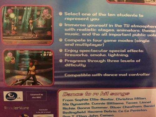 PS2 - Fame Academy Dance Edition