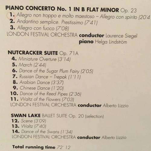 CD - The Classical Collection - CD1 Tchaikovsky - The Masterpieces