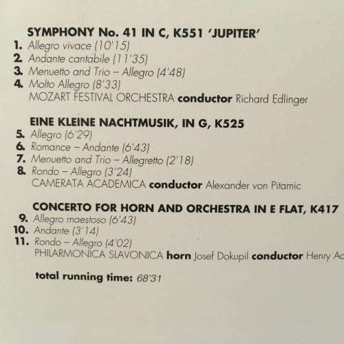 CD - The Classical Collection - CD2 - Mozart - Orchestral Legends