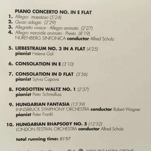 CD - The Classical Collection - CD18 - Liszt - Romantic Masterpieces