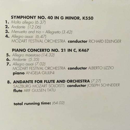 CD - The Classical Collection - CD21 - Mozart - Melodic Masterpieces