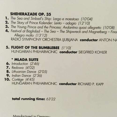 CD - The Classical Collection - CD25 - Rimsky-Korsakov - Orchestral Masterpieces