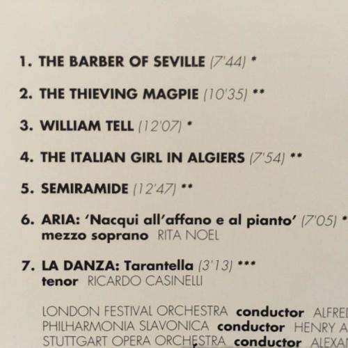 CD - The Classical Collection - CD33 - Rossini - Great Overtures