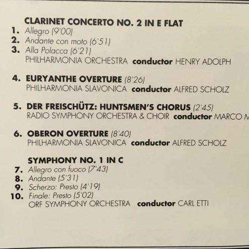 CD - The Classical Collection - CD47 - Weber - Romantic Masterpieces