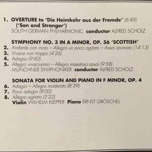 CD - The Classical Collection - CD50 - Mendelssohn - Melodic Masterpieces