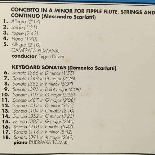 CD - The Classical Collection - CD51 - Scarlatti - Instrumental Masterpieces
