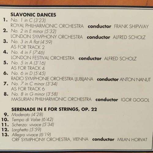 CD - The Classical Collection - CD55 - Dvorak - Orchestral Masterpieces