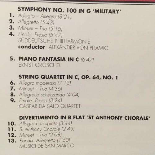 CD - The Classical Collection - CD67 - Haydn - Classical Masterpieces