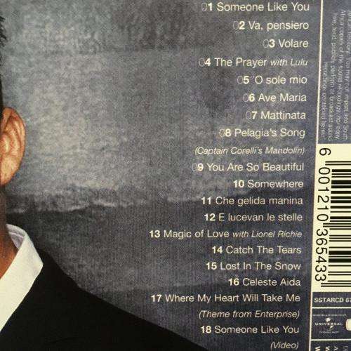 CD - Russell Watson (The Voice) - Encore