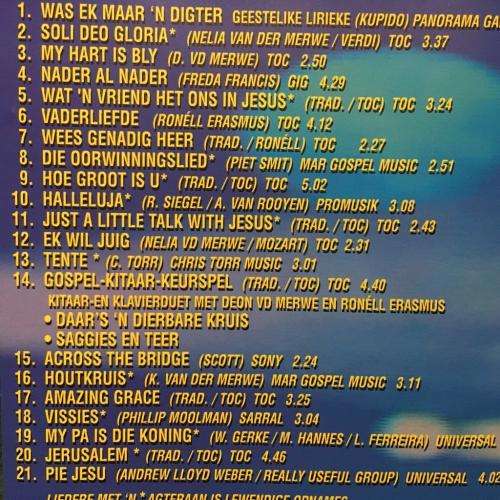 CD - Ronell Erasmus -My Geestelike Gunstelinge