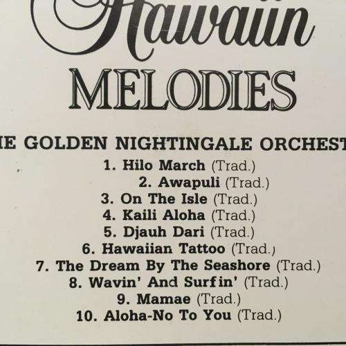 CD - Golden Hawaiian Melodies