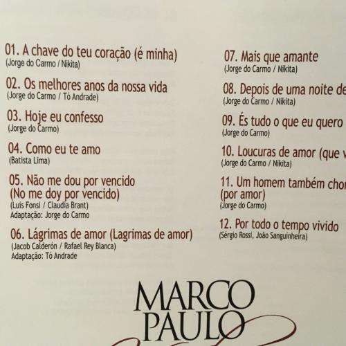 CD - Marco Paulo - Vida