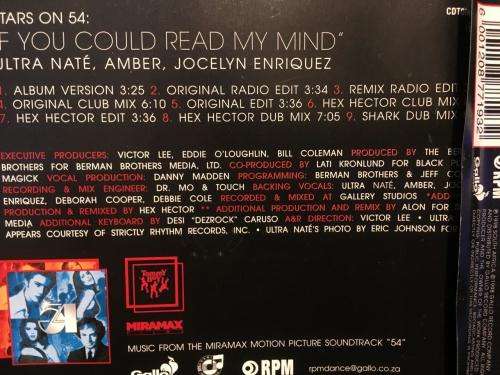CD - Stars on 54 - If You Could Read My Mind (Single)