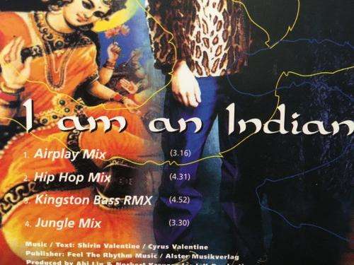 CD - Noble Savages - I Am an Indian (Single)