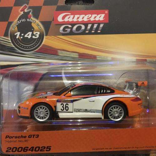 Carrera Go - Porsche GT3 "Hybrid No.36" - 1:43 Scale (New)
