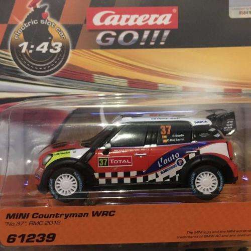 Carrera Go - Mini Countryman WRC "No37 RMC 2012" - 1:43 Scale (New)