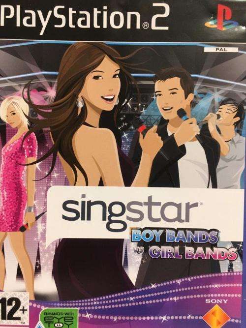 PS2 - Singstar Boy Bands VS Girl Bands