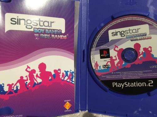 PS2 - Singstar Boy Bands VS Girl Bands