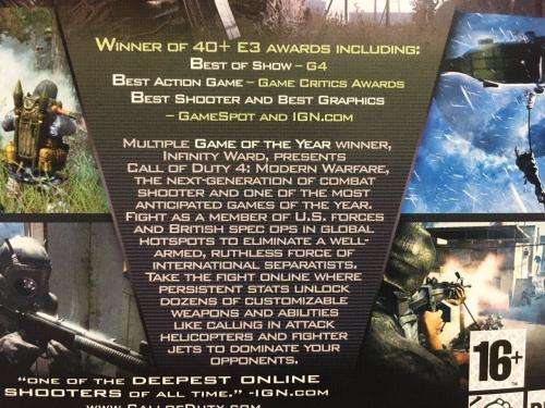 PC - Call of Duty 4 Modern Warfare - Game of The Year Edition